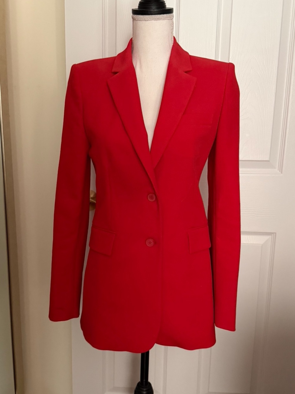 Zara Women's Red Tailored Blazer